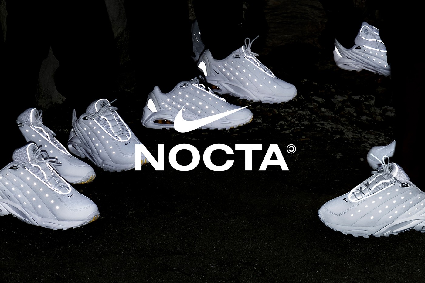 Drake NOCTA Nike Hot Step Air Terra White Black Balenciaga HardCrocs YEEZY BOOST 350 V2 Dazzling Blue Release Date Price Where to buy