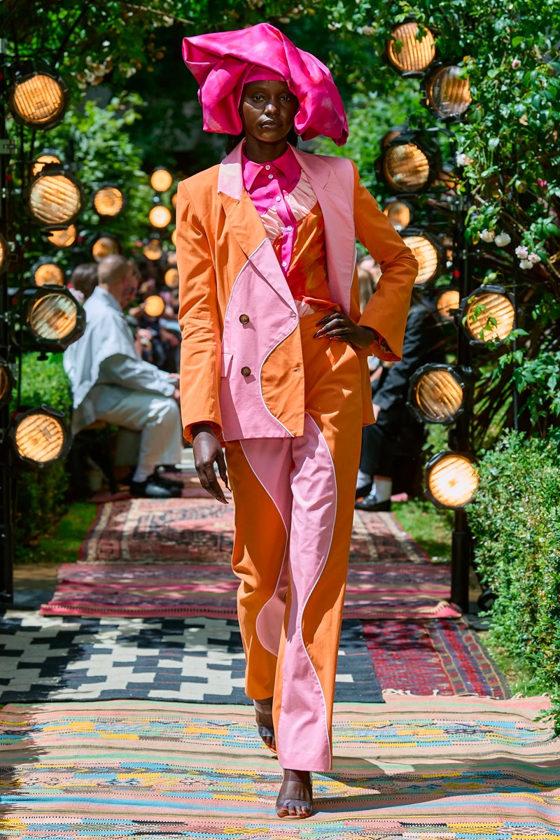 London Fashion Week Spring Summer Best Collections Top Shows AGR Knit Labrum Yuzefi Ahluwalia Martine Rose