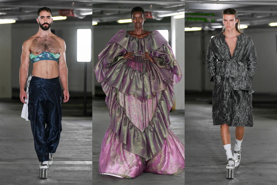 karoline vitto fashion east designer london fashion week 2023 dresses